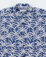 Vintage 2000's Tommy Bahama Palm Tree Print Short Sleeve Shirt - L