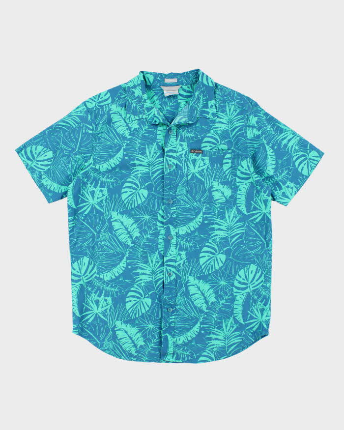 Vintage 2000's Columbia Patterned Short Sleeve Shirt - M