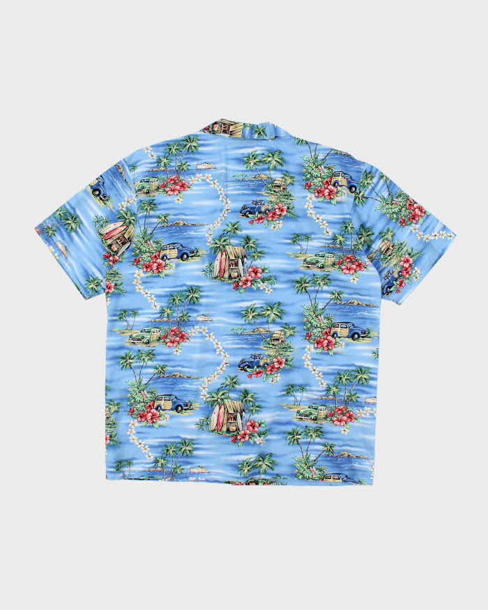 Vintage 90's Hilo Hattie Graphic Printed Hawaiian Shirt - XL