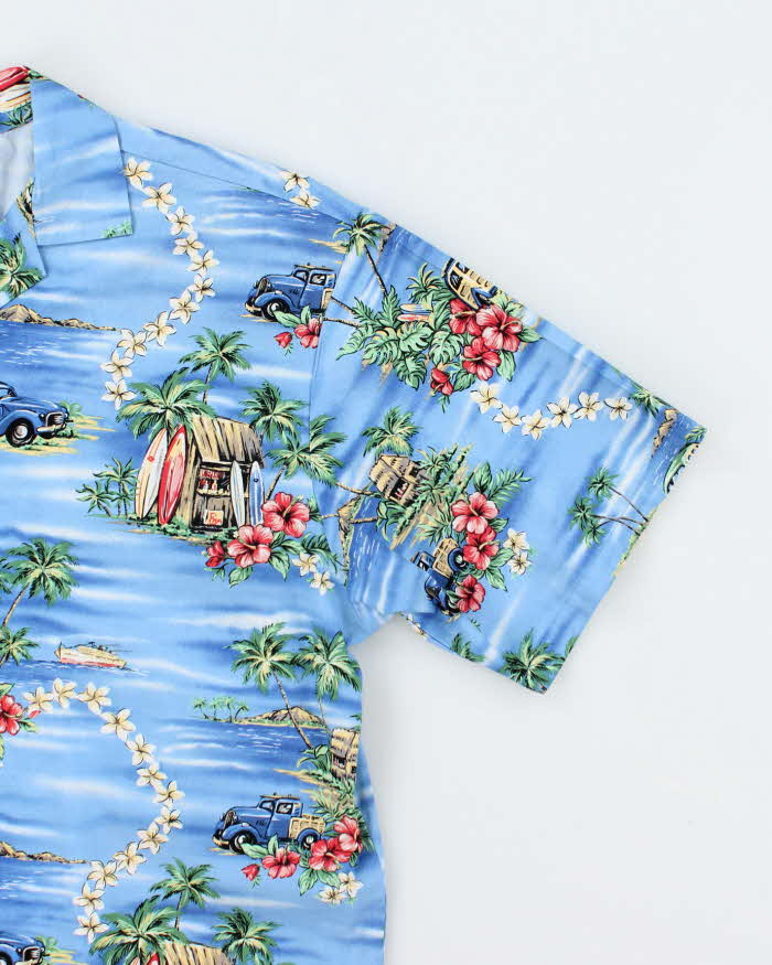 Vintage 90's Hilo Hattie Graphic Printed Hawaiian Shirt - XL