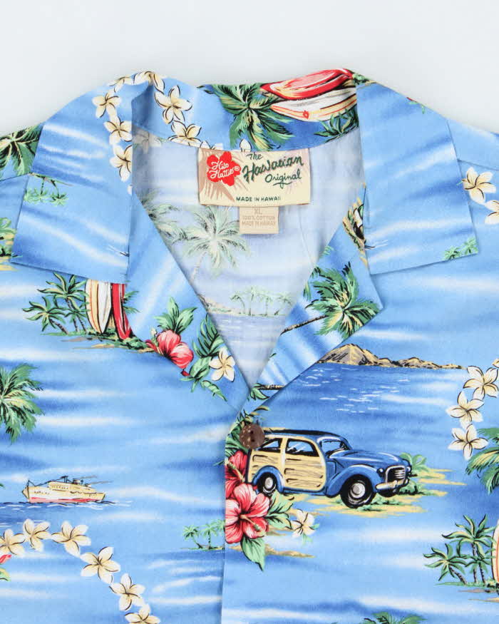 Vintage 90's Hilo Hattie Graphic Printed Hawaiian Shirt - XL