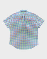 Vintage Y2K Ralph Lauren Check Short Sleeve Button Up Shirt - L