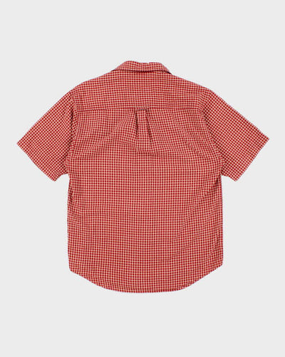 Vintage 2000's Columbia Checked Short Sleeve Shirt - S