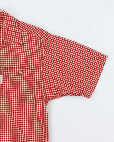 Vintage 2000's Columbia Checked Short Sleeve Shirt - S