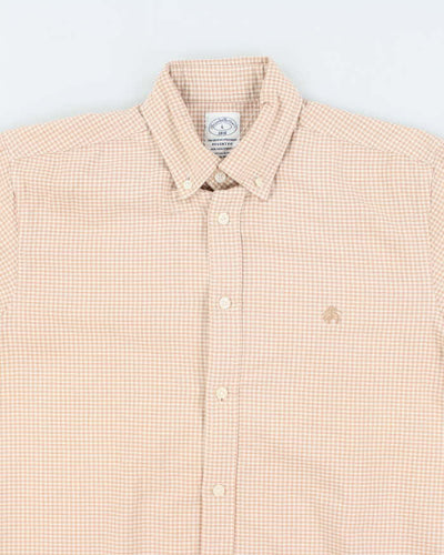 Vintage Brookes Brothers Heavyweight Check Long Sleeve Shirt - L