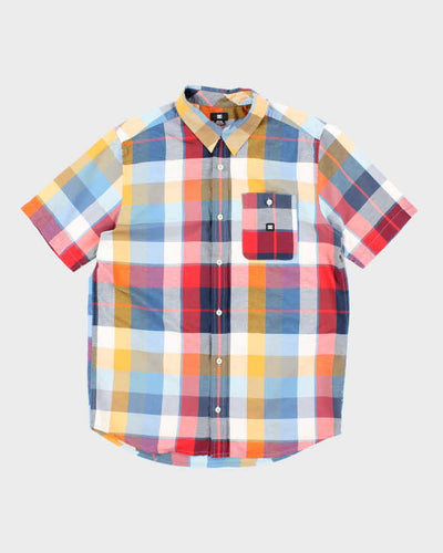 Vintage 00s DC Shoe Co Check Shirt - M