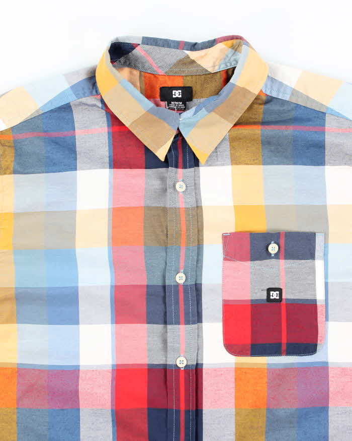 Vintage 00s DC Shoe Co Check Shirt - M