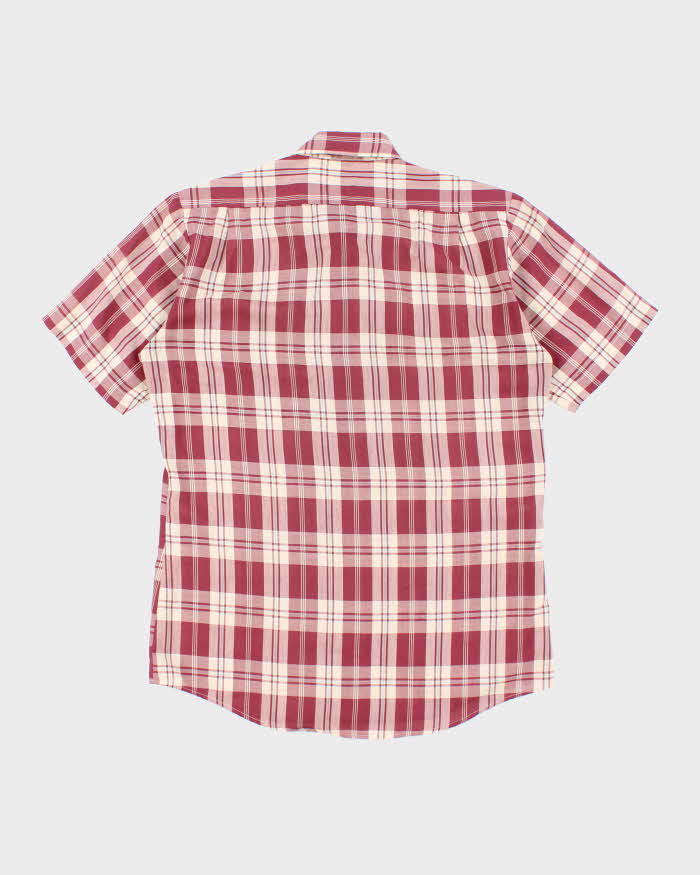 Vintage 80s Levi's Short Sleeve Check Shirt - M