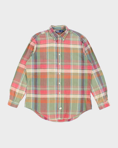 Vintage Ralph Lauren Long Sleeve Check Shirt - L