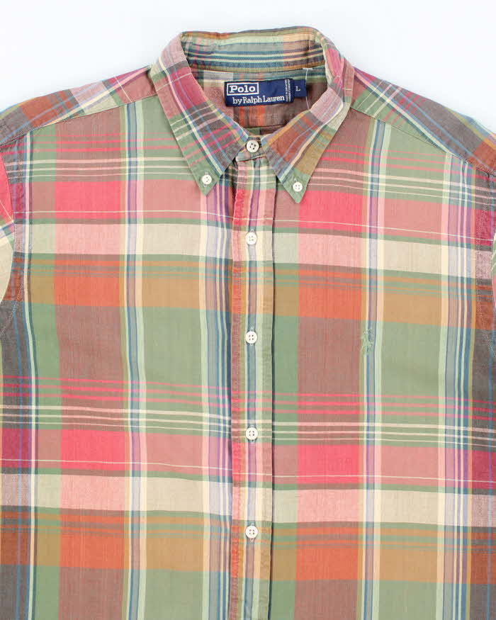 Vintage Ralph Lauren Long Sleeve Check Shirt - L