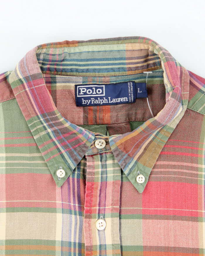 Vintage Ralph Lauren Long Sleeve Check Shirt - L