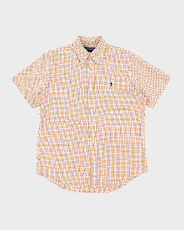Vintage Ralph Lauren Short Sleeve Check Shirt - M