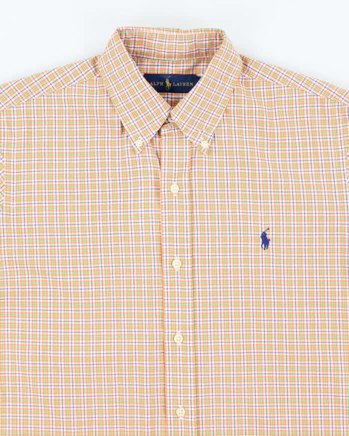 Vintage Ralph Lauren Short Sleeve Check Shirt - M