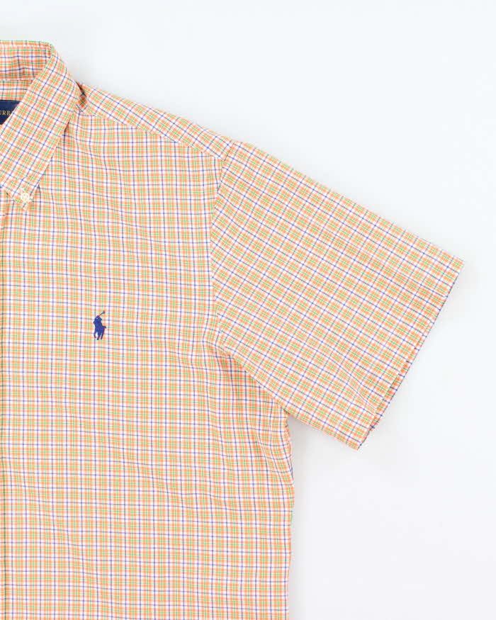 Vintage Ralph Lauren Short Sleeve Check Shirt - M