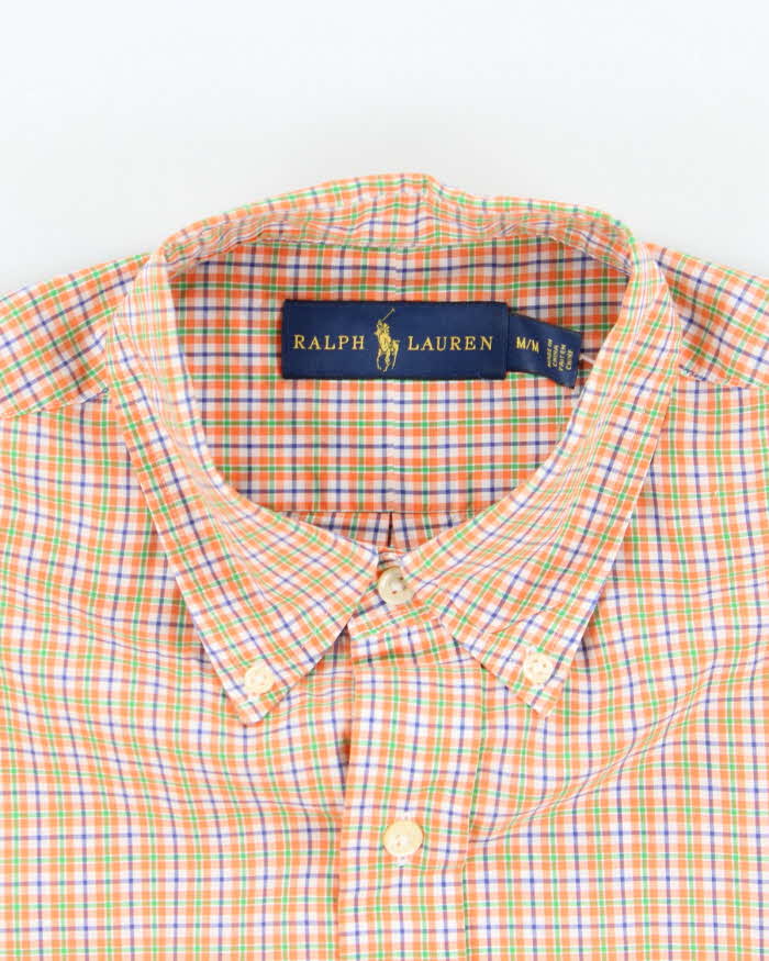 Vintage Ralph Lauren Short Sleeve Check Shirt - M