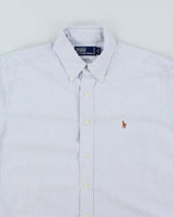 Vintage Ralph Lauren Long Sleeve Stripe Heavyweight Shirt - XL