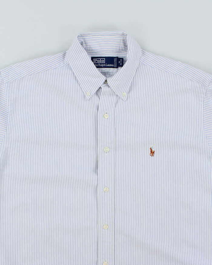 Vintage Ralph Lauren Long Sleeve Stripe Heavyweight Shirt - XL