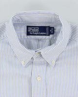 Vintage Ralph Lauren Long Sleeve Stripe Heavyweight Shirt - XL