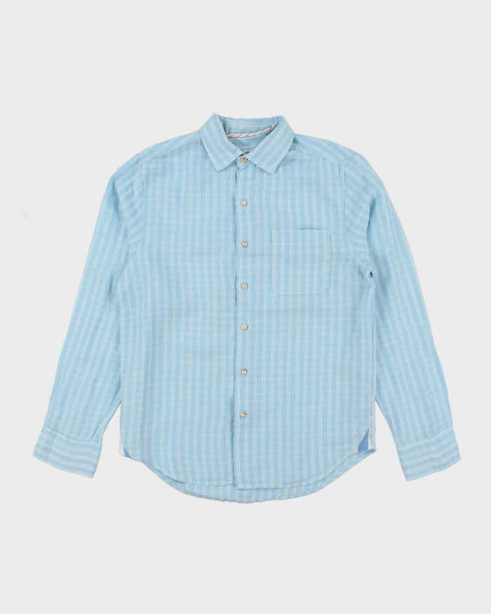 Vintage Tommy Bahama Linen Blend Long Sleeve Shirt - S