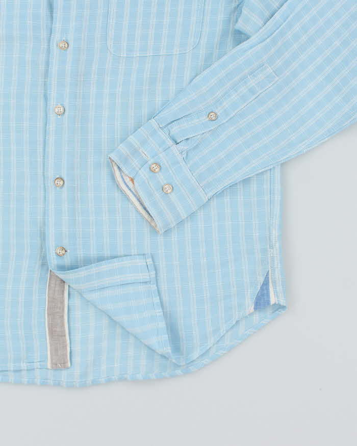 Vintage Tommy Bahama Linen Blend Long Sleeve Shirt - S