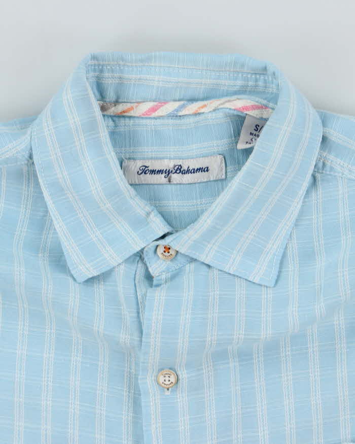 Vintage Tommy Bahama Linen Blend Long Sleeve Shirt - S