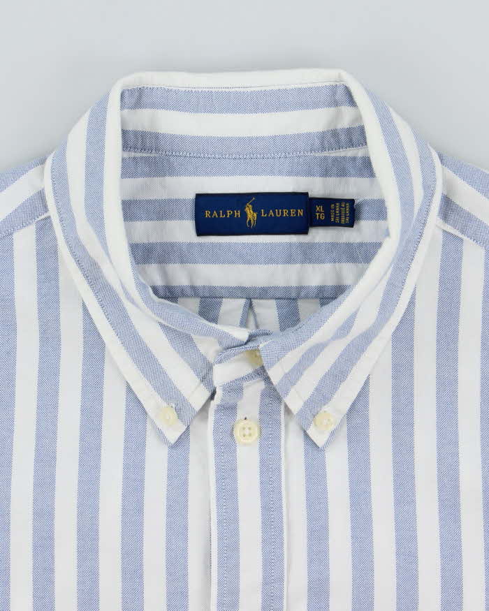 Vintage Ralph Lauren Stripe Long Sleeve Shirt - XL