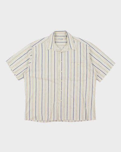 Vintage Pierre Cardin Short Sleeve Stripe Shirt - XL
