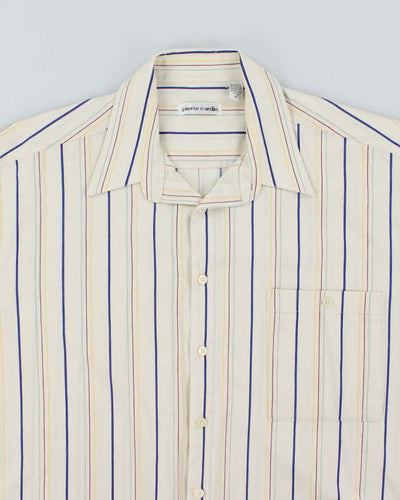 Vintage Pierre Cardin Short Sleeve Stripe Shirt - XL