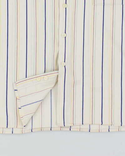 Vintage Pierre Cardin Short Sleeve Stripe Shirt - XL