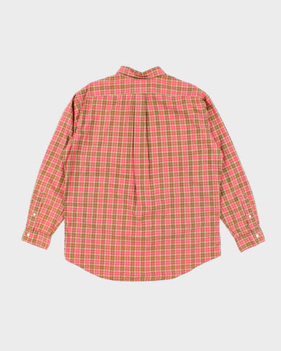 Vintage Ralph Lauren Check Long Sleeve Shirt - XL