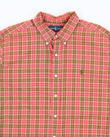 Vintage Ralph Lauren Check Long Sleeve Shirt - XL