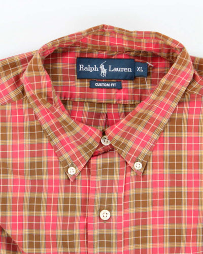 Vintage Ralph Lauren Check Long Sleeve Shirt - XL