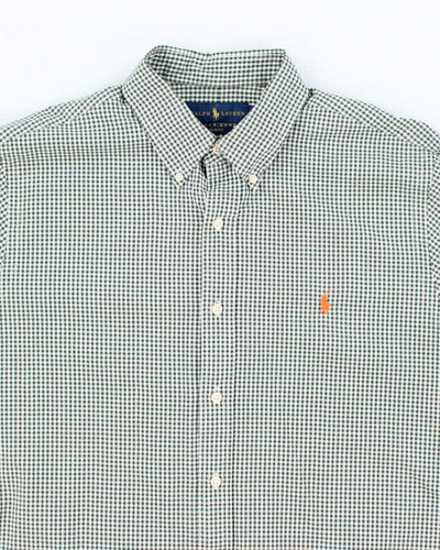 Vintage Ralph Lauren Check Long Sleeve Shirt - L