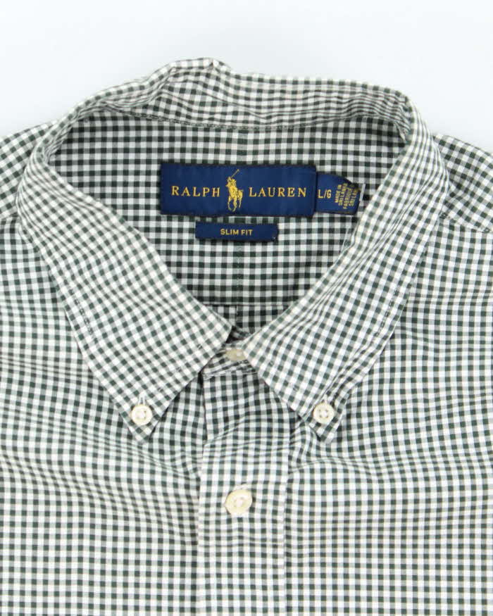 Vintage Ralph Lauren Check Long Sleeve Shirt - L