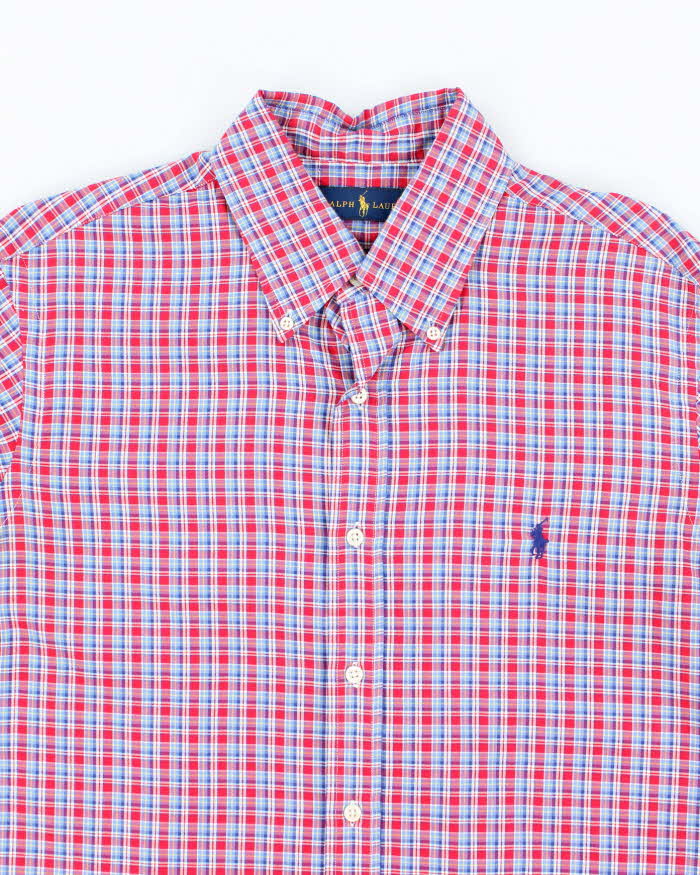 Vintage Ralph Lauren Check Long Sleeve Shirt - L