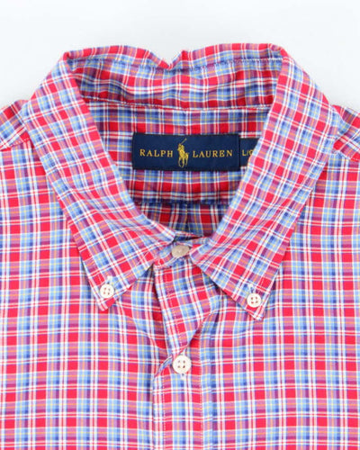 Vintage Ralph Lauren Check Long Sleeve Shirt - L