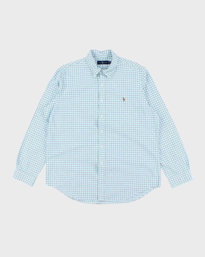 Vintage Ralph Lauren Check Long Sleeve Shirt - XL