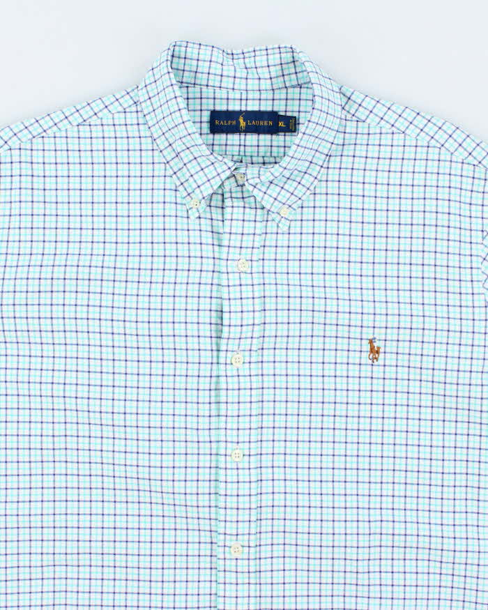 Vintage Ralph Lauren Check Long Sleeve Shirt - XL