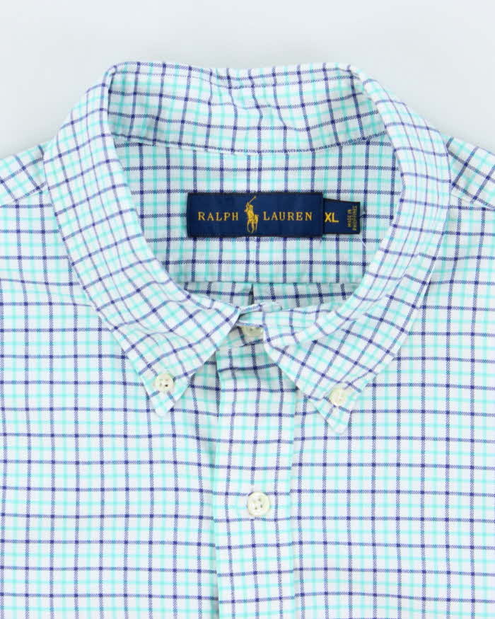Vintage Ralph Lauren Check Long Sleeve Shirt - XL
