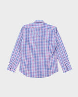 Vintage Etro Check Long Sleeve Shirt - M