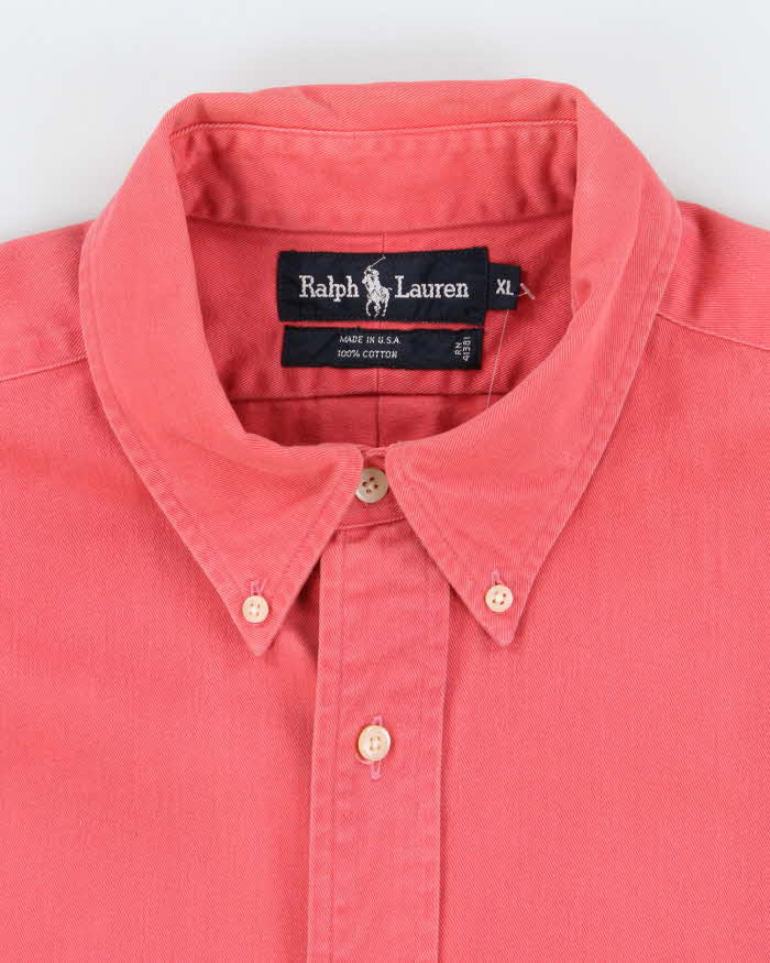 Vintage Ralph Lauren Heavyweight Long Sleeve Shirt - XL