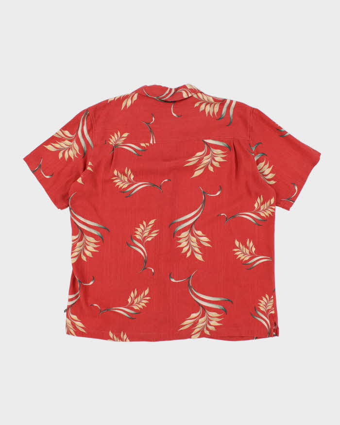 Vintage Solitude Silk Hawaiian Shirt - XL