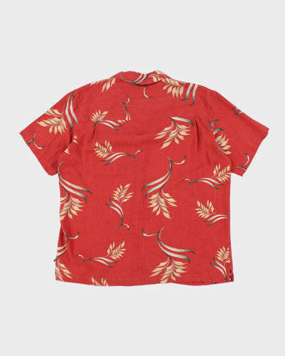 Vintage Solitude Silk Hawaiian Shirt - XL