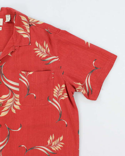 Vintage Solitude Silk Hawaiian Shirt - XL