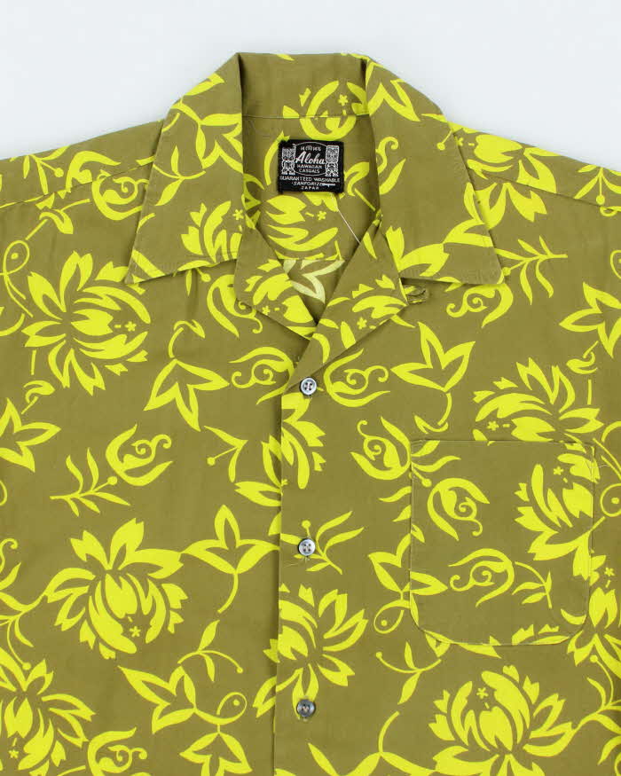 Vintage 70s Aloha Hawaiian Shirt - S