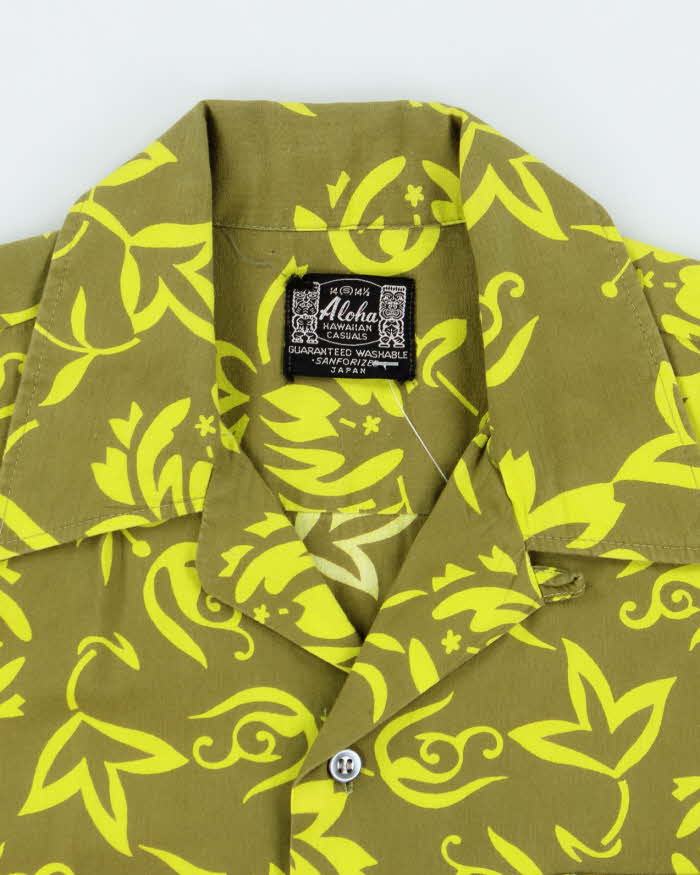 Vintage 70s Aloha Hawaiian Shirt - S