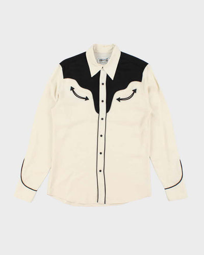 Vintage 90's H Bar C Ranchwear Long Sleeve Western Style Shirt - S
