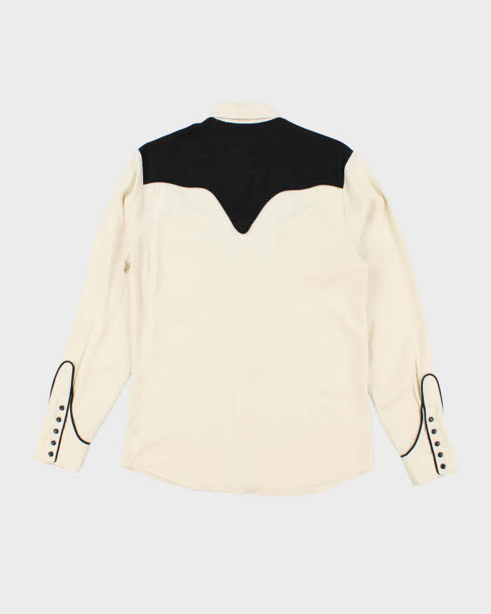 Vintage 90's H Bar C Ranchwear Long Sleeve Western Style Shirt - S