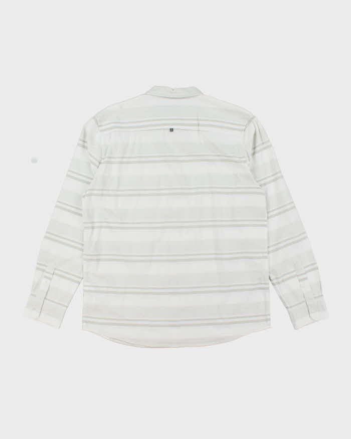 Vintage 2000's Oakley Striped Long Sleeve Shirt - L