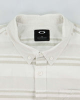 Vintage 2000's Oakley Striped Long Sleeve Shirt - L